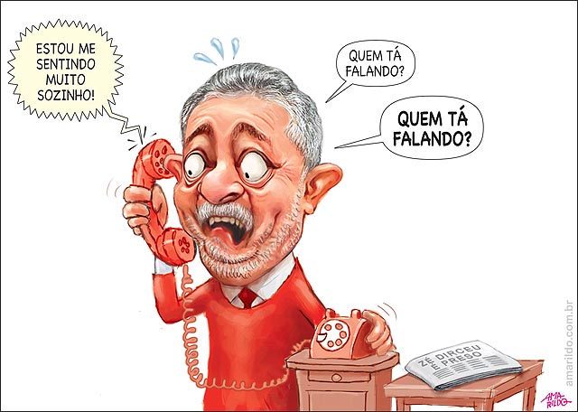 Lula: ando p... com o celular