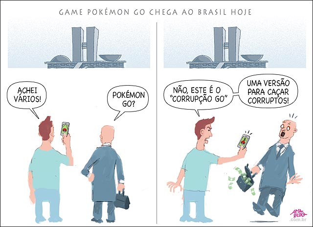 Pokemon go chega ao brasil congresso corrupton go celular B